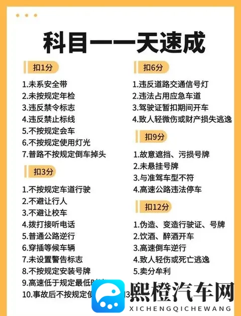 科目一高效通关指南：从学习到考试的全流程技巧-1