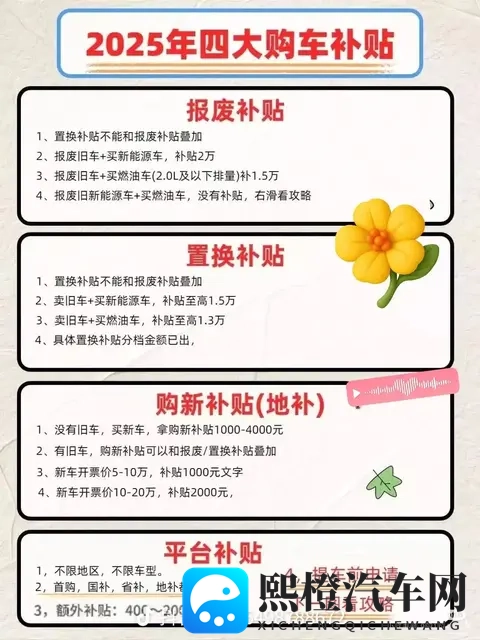 2025首次购车补贴疯抢中!白拿4万+地方叠加,这波羊毛不薅血亏-3
