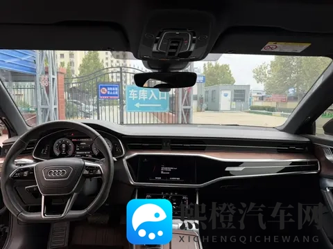 23款奥迪A6L准新车,30T+四驱,一手车况香不香?-1