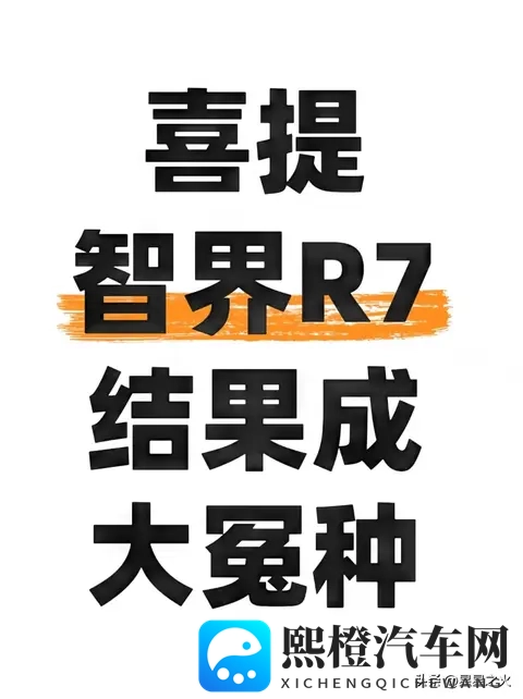 提智界R7踩坑亏了3万!这6个订车真相,4S店绝不会主动告诉你-1