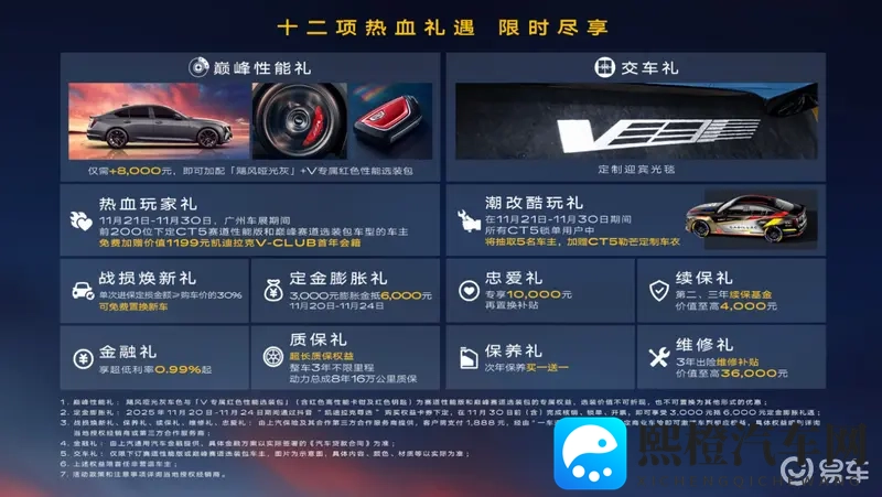 多重限时礼遇 凯迪拉克全新CT5亮相广州车展-1