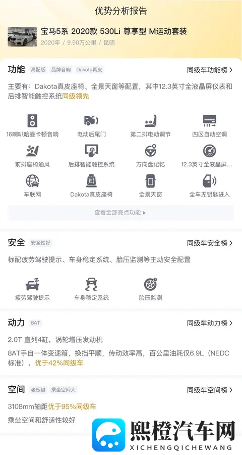 20款宝马530Li:9万公里,20多万享行政级舒适-2