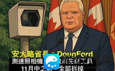 测速照相机只是生财机器，加拿大正在拆除-1