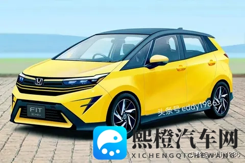 第五代本田飞度渲染图意外流出,风格激进,预计2026年秋季亮相-1