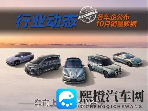 比亚迪月销破44万 10月车企销量上演“银九金十” ！-2