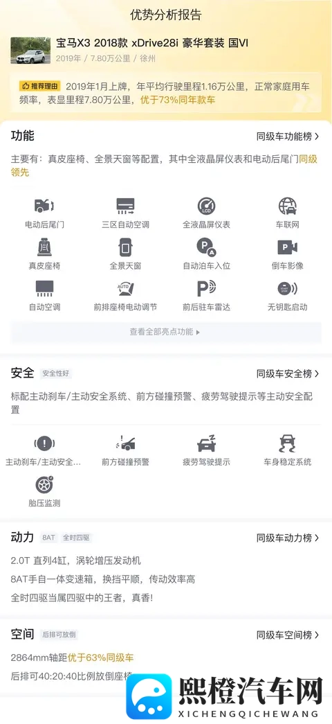 #二手车推荐#宜商宜家好选择,16万拿下18年宝马X3,豪华驾驭!-3