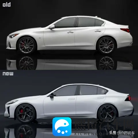 英菲尼迪Q50渲染图疯传，四圆尾灯惹争议，老粉和新粉吵翻天。-3