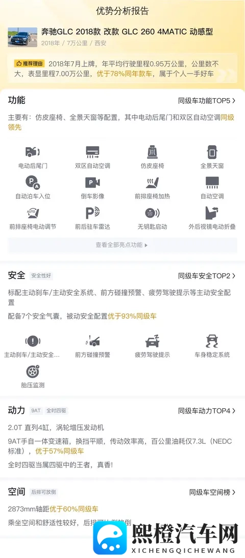 15万多拿下黑色奔驰GLC，7万公里，圆你奔驰梦！-3