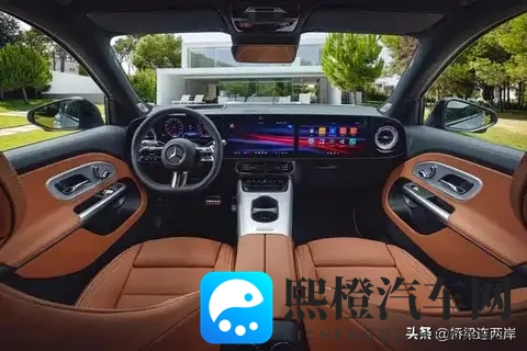奔驰GLB换代跌破30万？三联屏星空顶全给齐-1