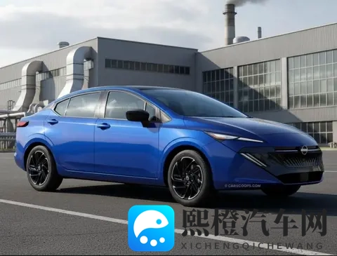 全新日产轩逸纯电版渲染图曝光 配一体式双联屏 续航超过550km-2