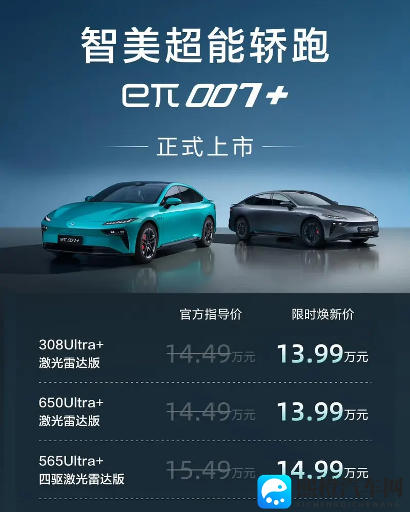 1399万起,百万级体验!eπ007+上市,轿跑新选择-1