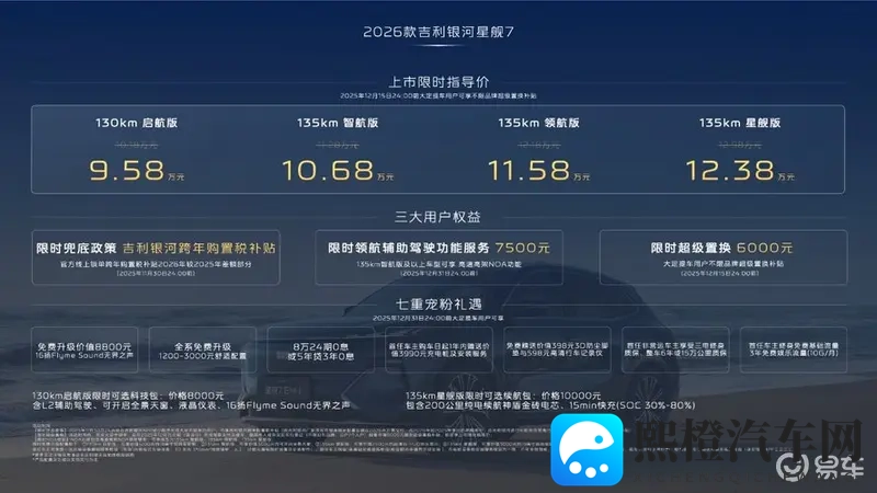 958万起+标配短刀电芯 星舰7 EM-i焕新-1