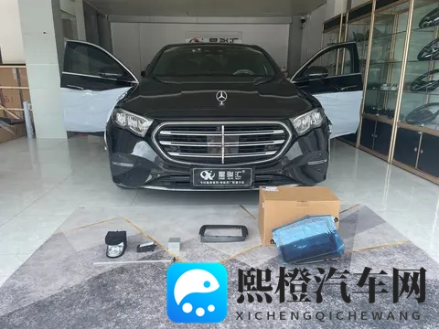 新款奔驰E300L加装原厂HUD抬头显示+原厂香氛负离子系统案例分享-3