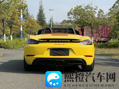 23款保时捷718Boxster，准新一手车，圆你跑车梦？-1