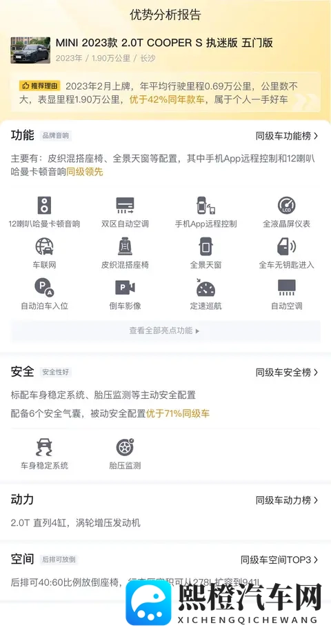 23年MINI COOPER S,19万公里准新车,圆你个性座驾梦-2