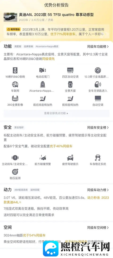 23款奥迪A6L准新车,30T+四驱,一手车况香不香?-3